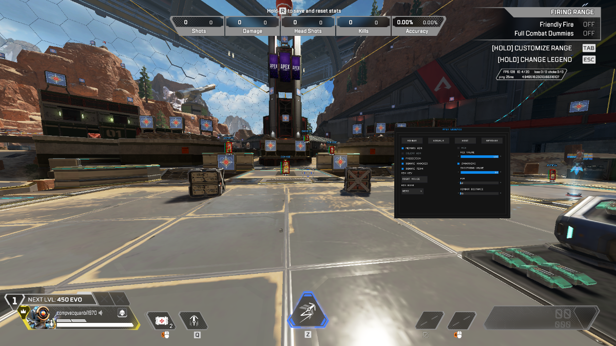 Apex Legends Hacks Menu