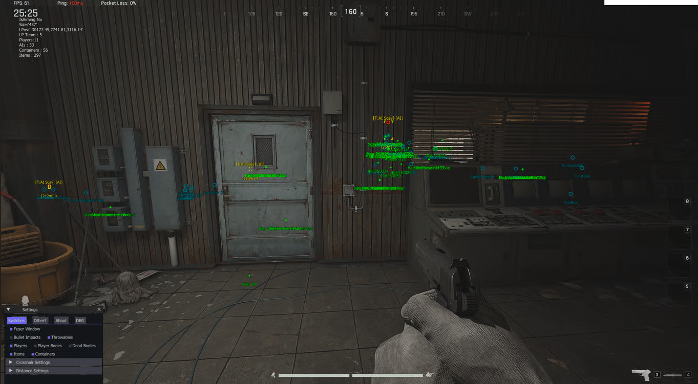 Arena Breakout Infinite ESP and Radar Visuals