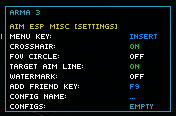 Arma 3 Hacks Menu