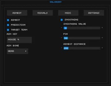 VALORANT Hacks Menu